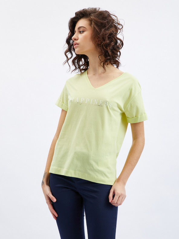 Orsay Hellgrünes Damen-T-Shirt ORSAY