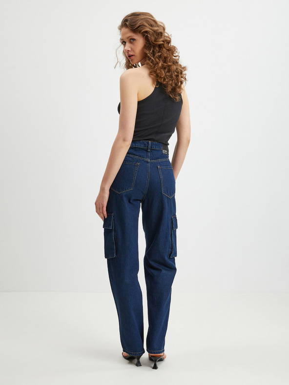 Tom Tailor Denim Dunkelblau Damen Straight Fit Jeans Tom Tailor Denim