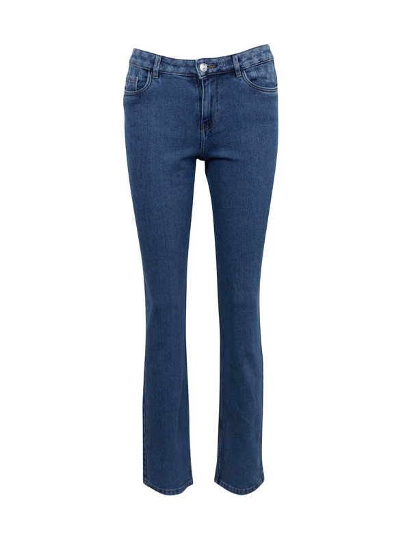 Orsay Blaue Straight Fit Damen Jeans ORSAY