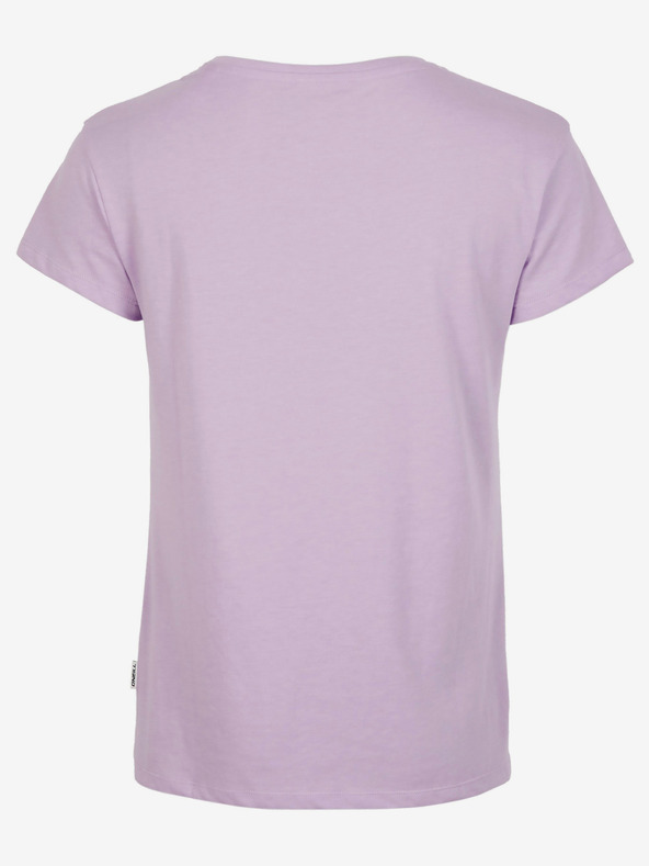 O'Neill Hellviolettes O'Neill Damen Basic T-Shirt ESSENTIALS T-SHIRT