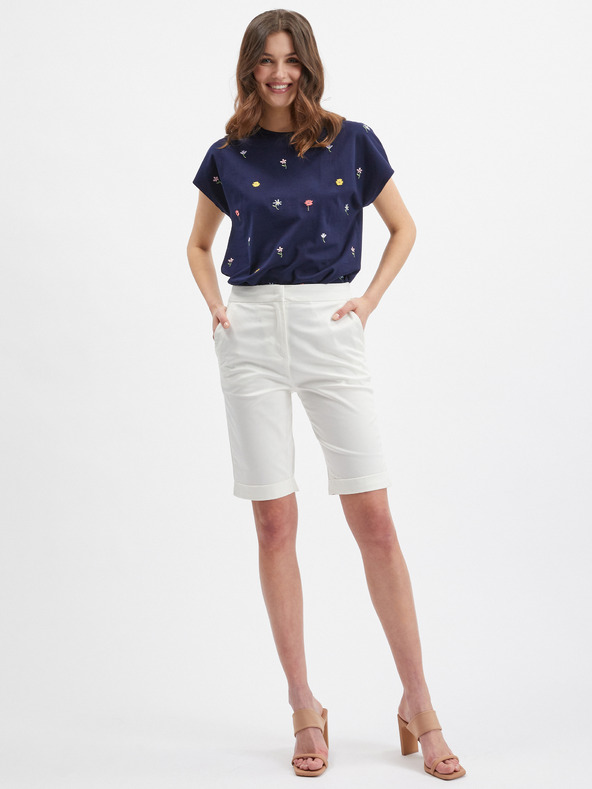 Orsay Weiße Damen-Shorts ORSAY