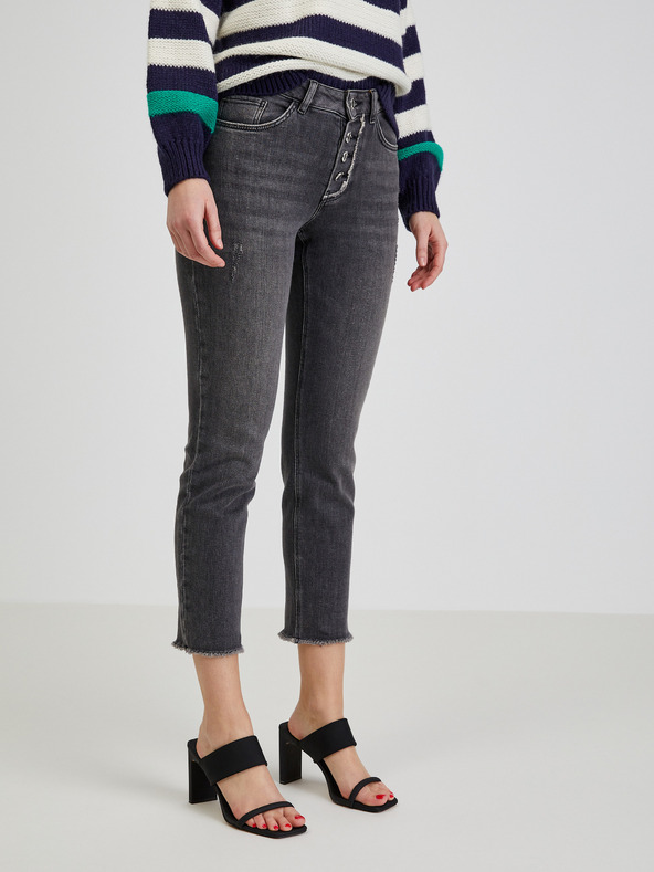 Orsay Dunkelgraue Slim-Fit Jeans für Damen von ORSAY
