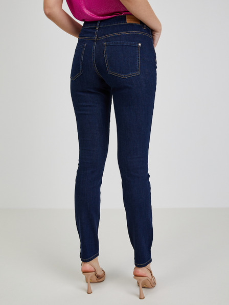 Orsay Dunkelblaue Damen Slim Fit Jeans ORSAY