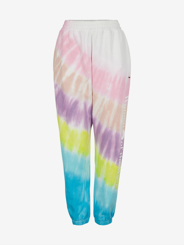 O'Neill Rosa und türkisfarbene O'Neill WOMEN OF THE WAVE PANTS für Damen