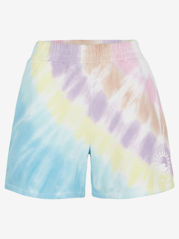 O'Neill Gelbe und türkisfarbene O'Neill WOMEN OF THE WAVE SHORTS für Damen