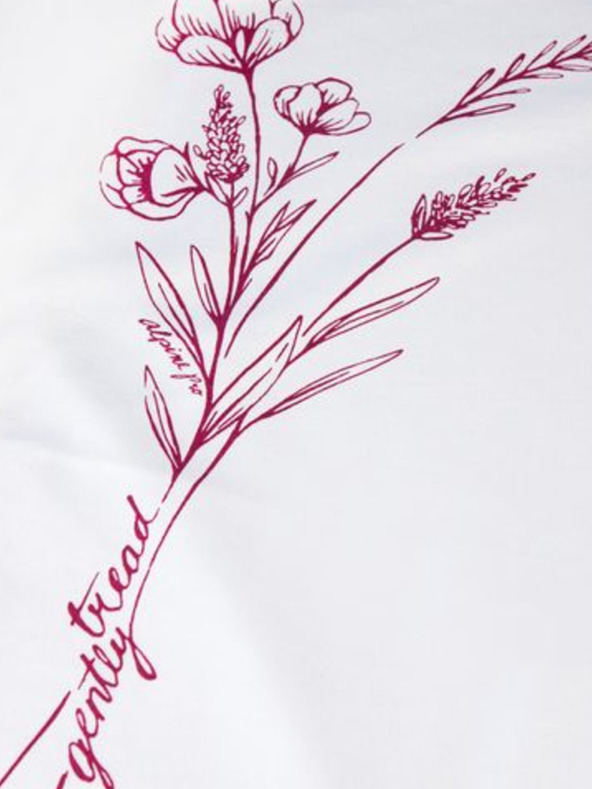 ALPINE PRO Weißes Damen-T-Shirt ALPINE PRO Gabora