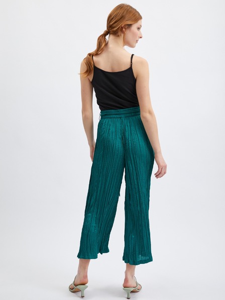 Orsay Dunkelgrüne Damenhose ORSAY