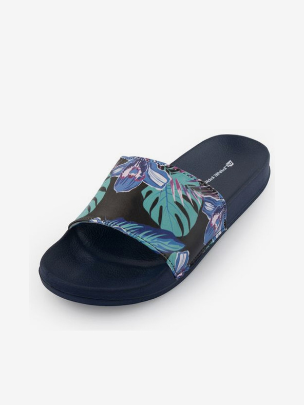 ALPINE PRO Dunkelblau gemusterte Damen-Slipper ALPINE PRO Barletta