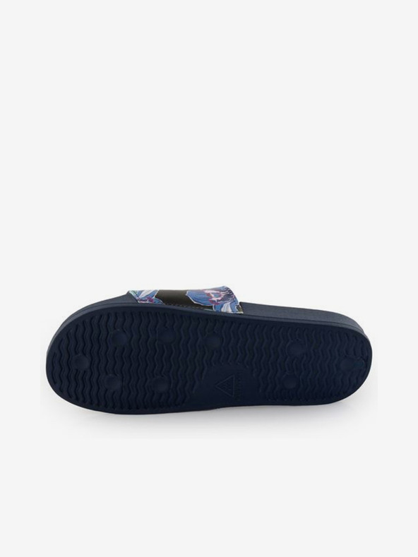 ALPINE PRO Dunkelblau gemusterte Damen-Slipper ALPINE PRO Barletta