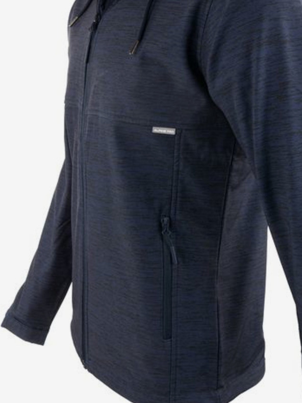 ALPINE PRO Dunkelblaue Herren-Softshell-Sportjacke ALPINE PRO Hedeg