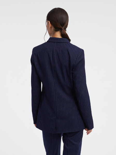 Orsay Dunkelblauer gestreifter Damenblazer ORSAY