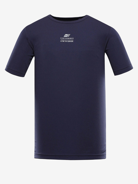 ALPINE PRO Dunkelblaues Herren-T-Shirt ALPINE PRO BASIK schnelltrocknend