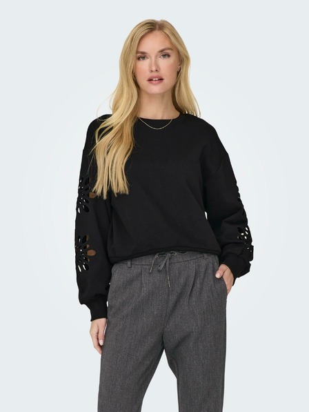 ONLY Schwarzes Damen-Sweatshirt ONLY Winnie