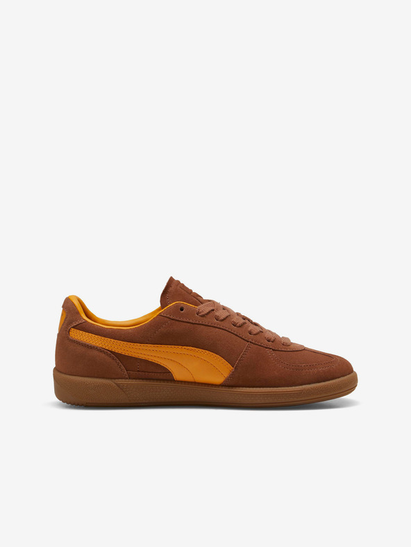 Puma Braune Herren-Sneaker aus Wildleder Puma Palermo