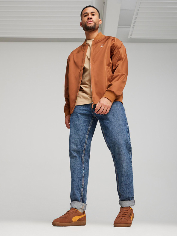 Puma Braune Herren-Sneaker aus Wildleder Puma Palermo