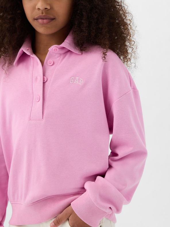 GAP Kinder sweatshirt mit Kragen GAP