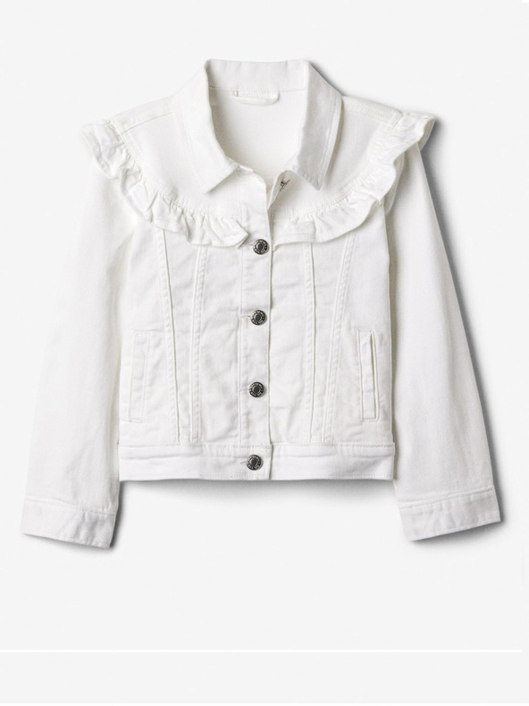 GAP Kinder-Jeansjacke mit Rüschen GAP