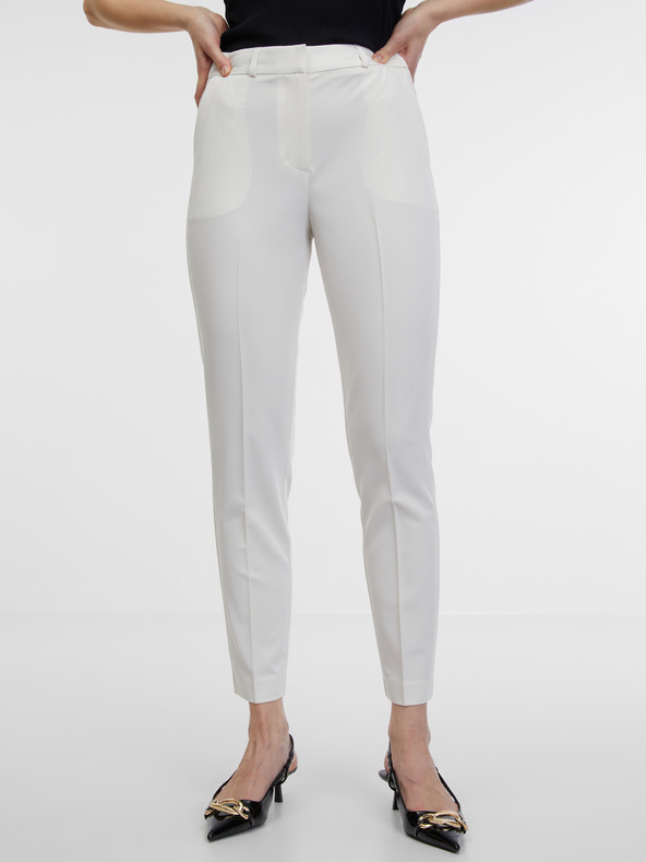 Orsay Cremefarbene Damenhose ORSAY