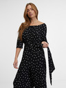 Orsay Schwarzer Damen-Polka-Dot-Overall ORSAY
