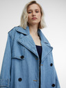 Orsay Blauer Damen-Jeanstrenchcoat von ORSAY