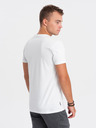 Ombre Clothing Weißes Herren T-Shirt Ombre Kleidung