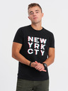Ombre Clothing Schwarzes Herren-T-Shirt Ombre Clothing