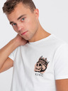 Ombre Clothing Weißes Herren T-Shirt Ombre Kleidung