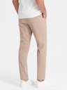 Ombre Clothing Hellbraune Herren-Karohose Ombre Clothing