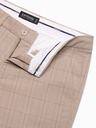 Ombre Clothing Hellbraune Herren-Karohose Ombre Clothing