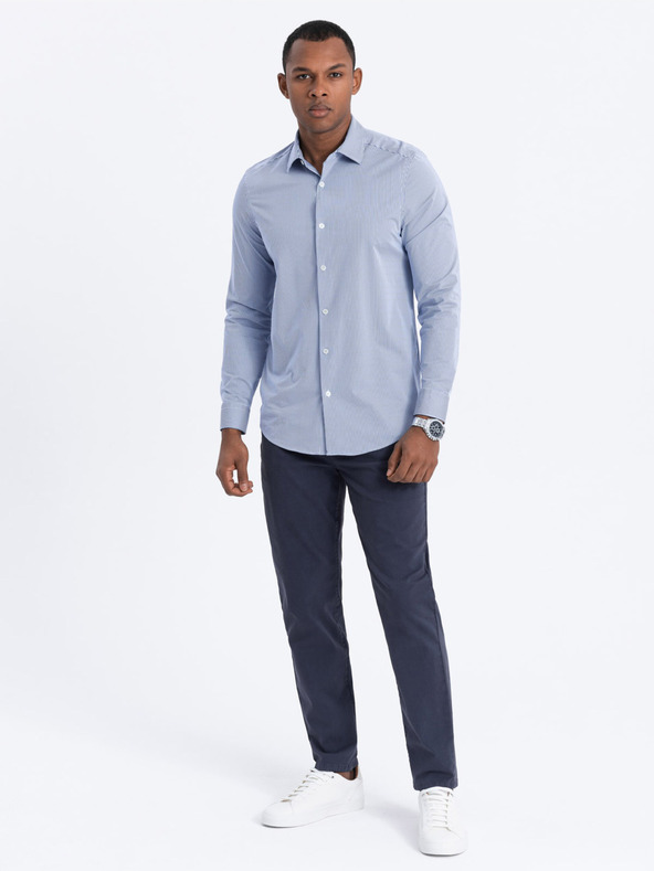 Ombre Clothing Dunkelblau Herren Chino Hose Ombre Kleidung