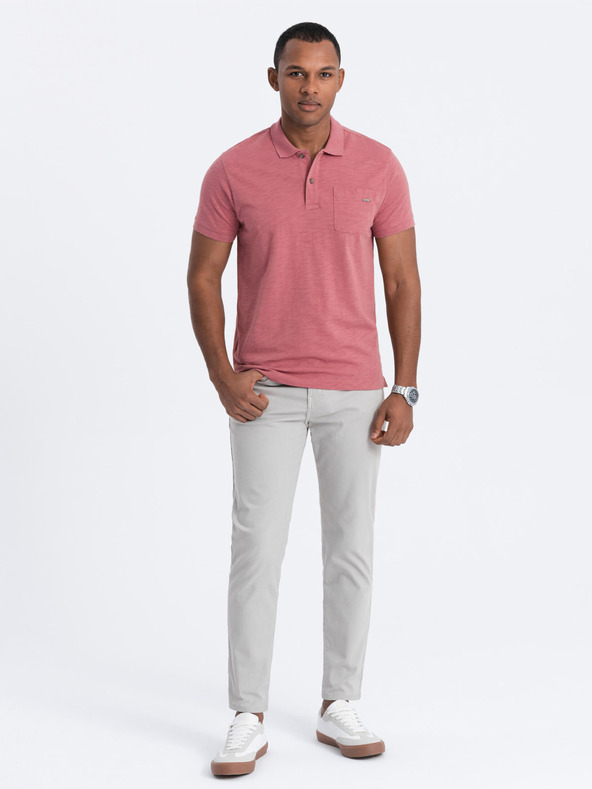 Ombre Clothing Hellgrau Herren Chino Hose Ombre Kleidung