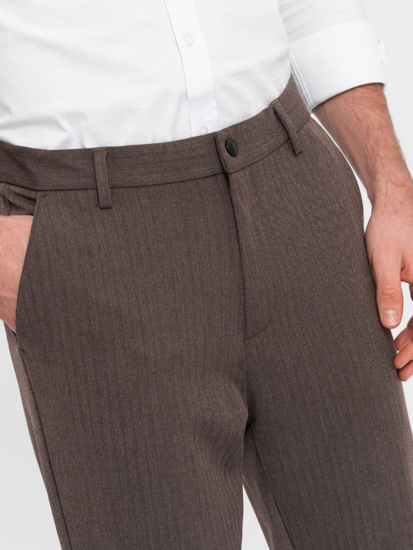 Ombre Clothing Braun Herren Chino Hose Ombre Kleidung