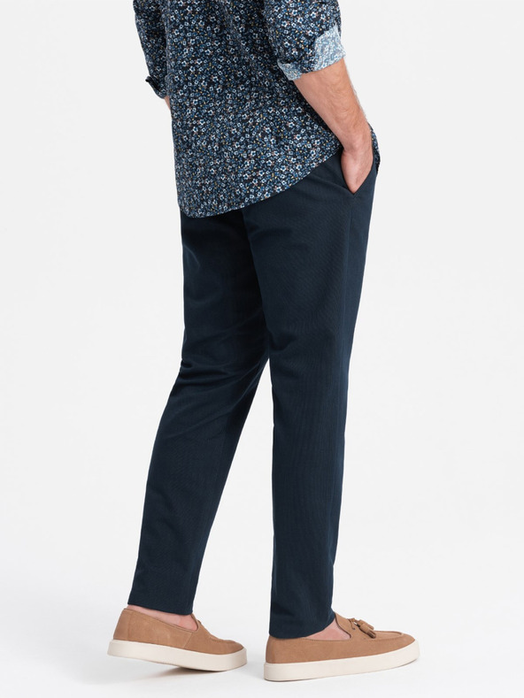 Ombre Clothing Dunkelblau Herren Chino Hose Ombre Kleidung