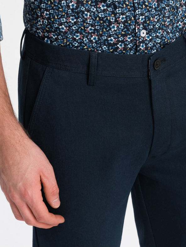 Ombre Clothing Dunkelblau Herren Chino Hose Ombre Kleidung