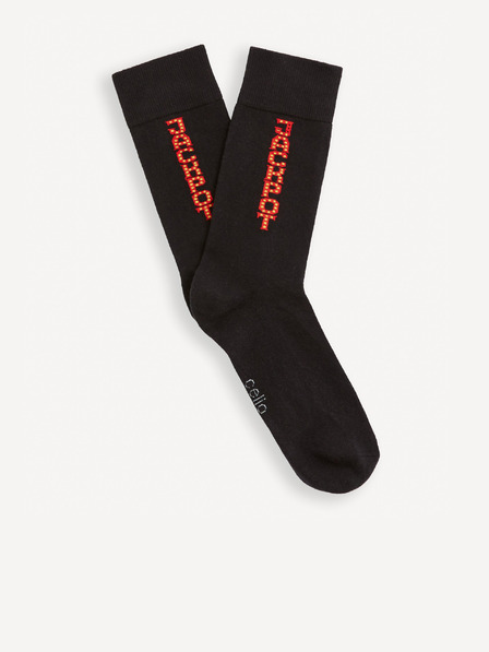 Celio Schwarze Celio Gisojack Herrensocken