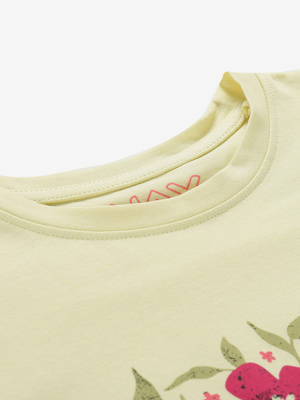 NAX Gelbes NAX Nerga Damen T-Shirt