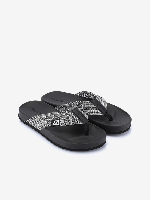 ALPINE PRO Schwarze ALPINE PRO Lauga Damen-Flip Flops