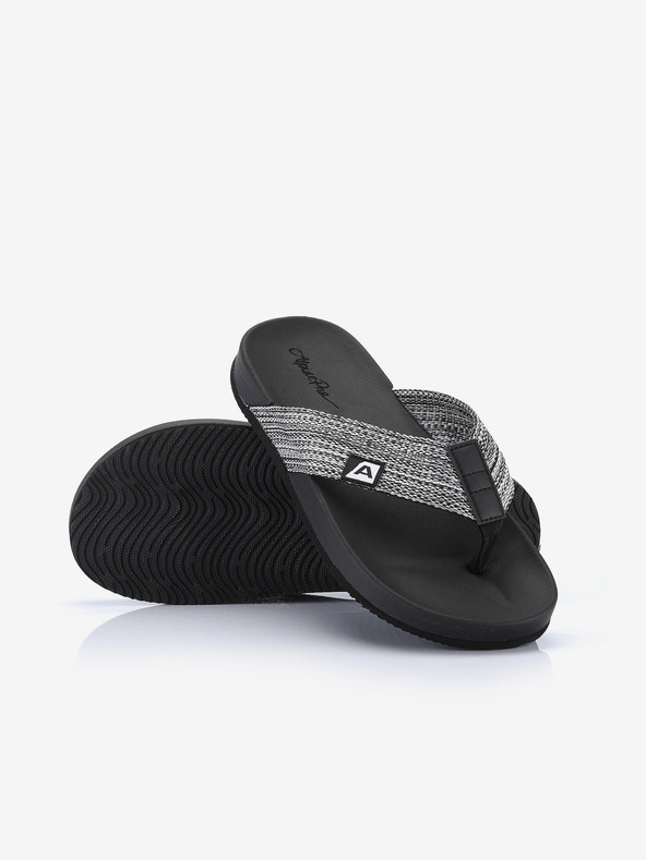 ALPINE PRO Schwarze ALPINE PRO Lauga Damen-Flip Flops