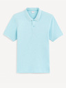 Celio Hellblaues Herren-Poloshirt Celio Pique Teone