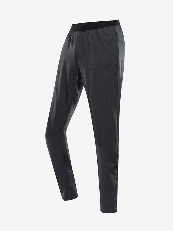ALPINE PRO Graue schnell trocknende Herrenhose ALPINE PRO Zerec