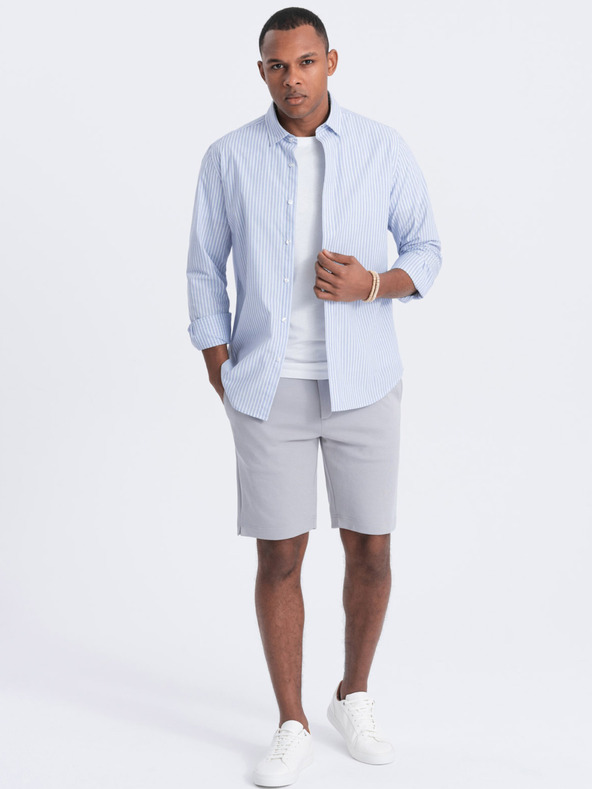 Ombre Clothing Graue Herrenshorts Ombre Clothing