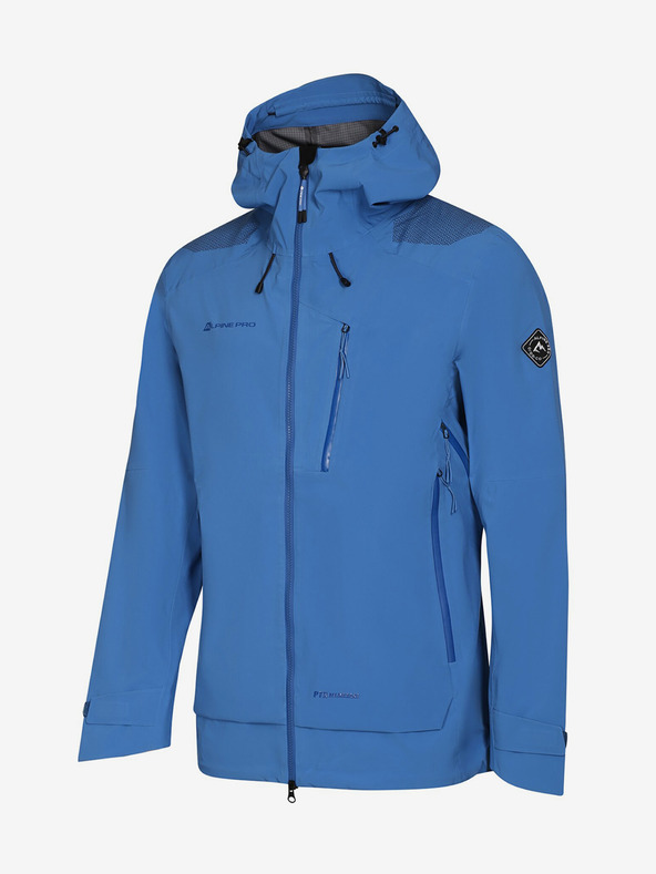 ALPINE PRO Blaue Herren PTX-Membranjacke ALPINE PRO Gor