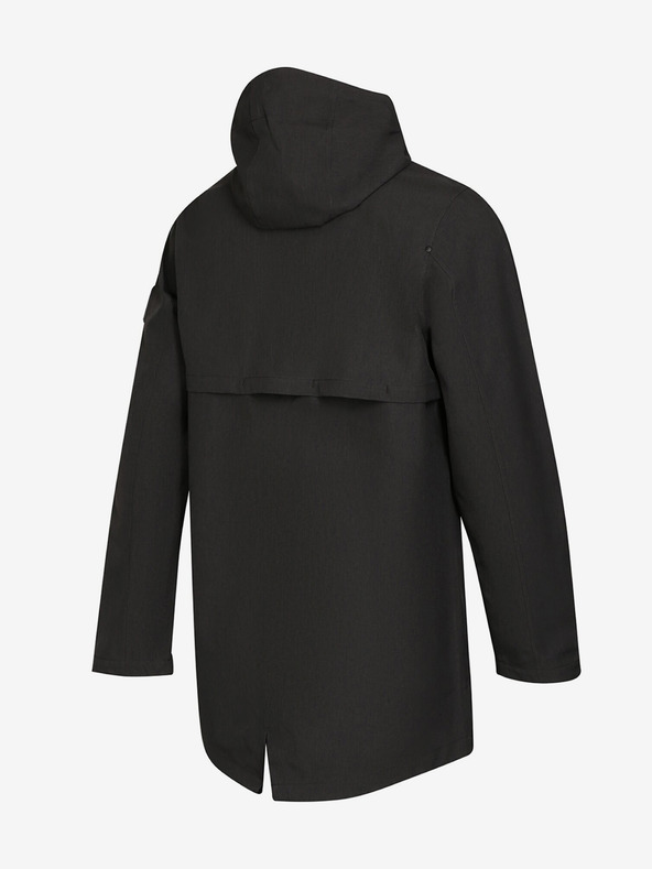 ALPINE PRO Grauer Herrenmantel mit PTX-Membran ALPINE PRO Perfet