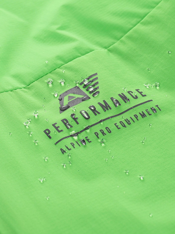 ALPINE PRO Hellgrüne Herrenjacke mit Imprägnierung ALPINE PRO Spin