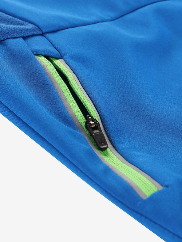 ALPINE PRO Blaue Kinder-Softshell-Jacke ALPINE PRO SPERTO