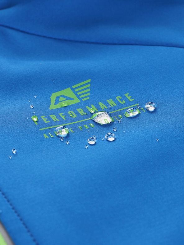 ALPINE PRO Blaue Kinder-Softshell-Jacke ALPINE PRO SPERTO