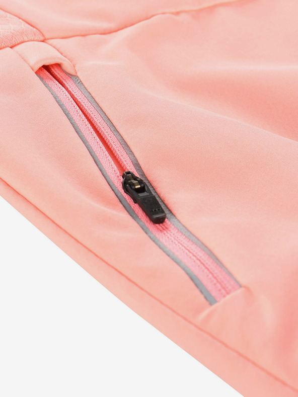 ALPINE PRO Orangefarbene Kinder-Softshell-Jacke ALPINE PRO SPERTO