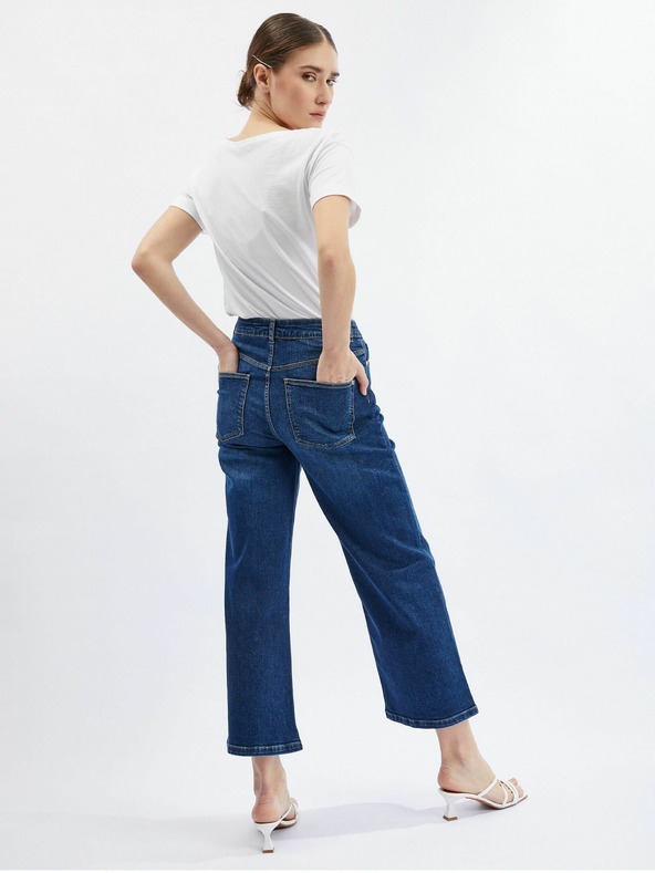 Orsay Dunkelblaue Damenjeans mit ausgestellter Passform ORSAY