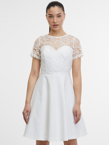 Orsay Weißes Damenkleid ORSAY
