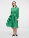 Orsay Grünes Damen Shirtkleid ORSAY